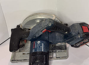 Bosch GKS 18V-57 G akukettsaag + aku 4 Ah (2 foto / 2)