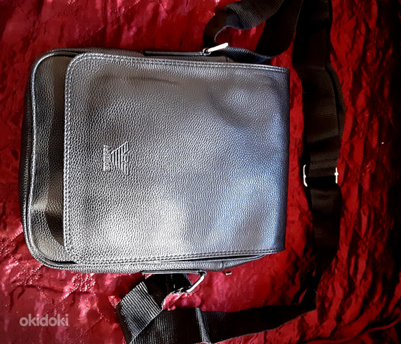 Новая мужская кожаная сумка Armani (фото #5)