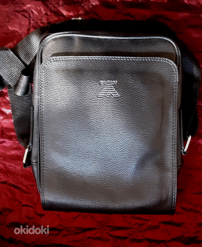 Новая мужская кожаная сумка Armani (фото #7)