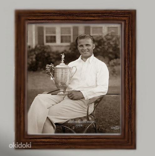 Vintage golfiklubi |Johnny Goodmani autogramm | MID4S8 (foto #8)