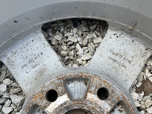 5x112 Audi 16" оригинальные диски с летней резиной 6мм 205/55/16 (9 фото из 9)