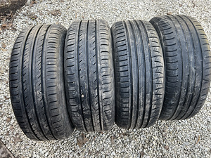 5x112 Audi 16" оригинальные диски с летней резиной 6мм 205/55/16 (6 фото из 9)