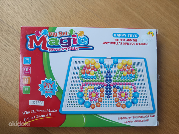 Lauamäng magic insert plate