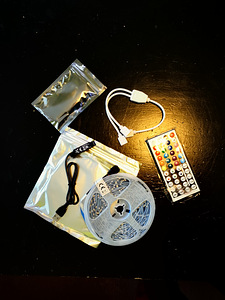 RGB Led riba 40m USB
