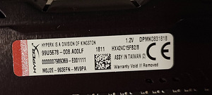 Kingston RAM Memory HyperX Fury DDR4 2x 8GB DDR4-2400 (2 foto / 2)