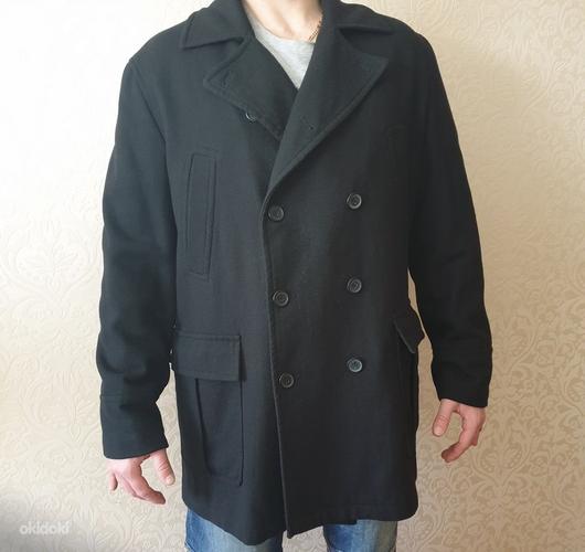 Черное пальто DRESSMANN мужское XL (фото #1)