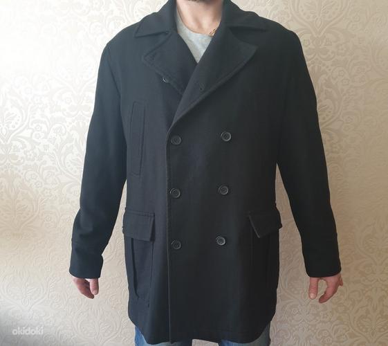 Черное пальто DRESSMANN мужское XL (фото #3)