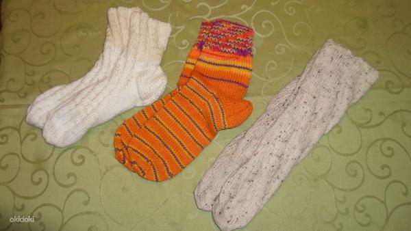 Вязанные носки (фото #2)