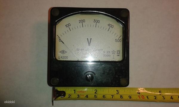 Вольтметр переменного тока 500 В (фото #1)