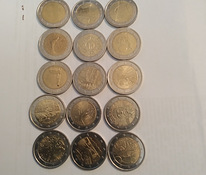 Монеты евро.