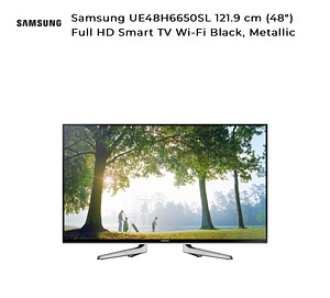 Samsung teler smart TV full HD stereo prillid pultid 122см (1 foto / 6)