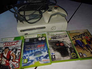Xbox360 +4 mängu (1 foto / 1)