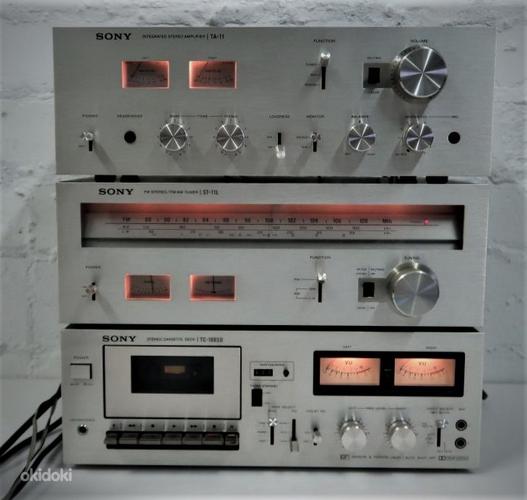 Sony TA-11, ST-11L, TC-188SD 1977 комплект sony (фото #1)