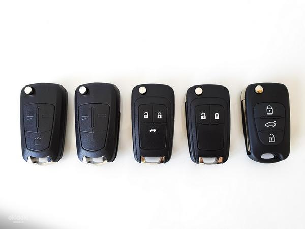Новые корпуса ключей зажигания для автомобилей Opel (фото #1)