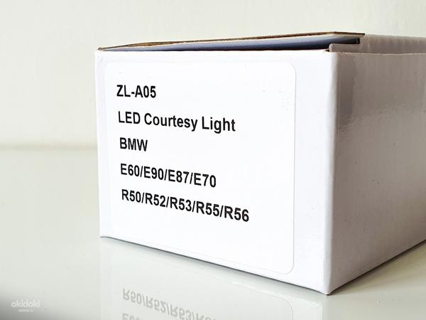 BMW LED плафоны подсветки дверей и багажника (фото #6)