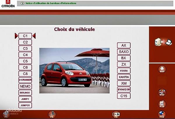 Diagnostika Peugeot un Citroen automobīļīem (foto #4)
