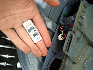 BMW X3 F25 ремонтная плата восстановления задних LED фонарей
