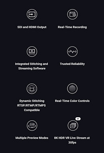 VR-kaamera Insta360 Pro 2 with FarSight (5 foto / 7)