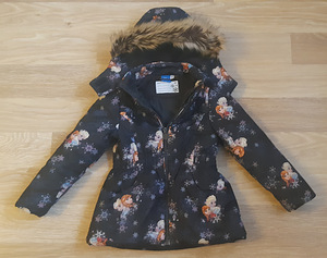 Зимняя куртка для девочки р.92-98