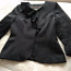 Uus must pintsak, suurus 38 - M, jakk, bleizer, siid (foto #1)