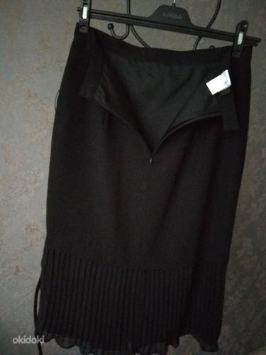 Новая черная юбка раззмер L (фото #2)
