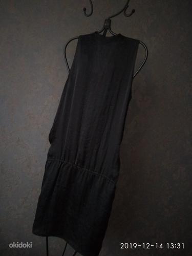 Новое черное платье из шелка, 36-40 (фото #3)