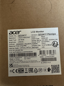Acer Nitro monitor (3 foto / 3)