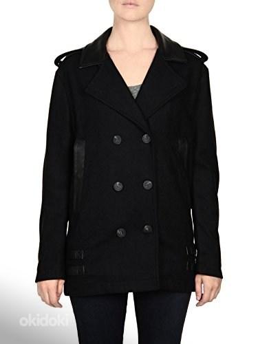 DIESEL пальто чёрное шерстяное, XS-M, новое (фото #10)