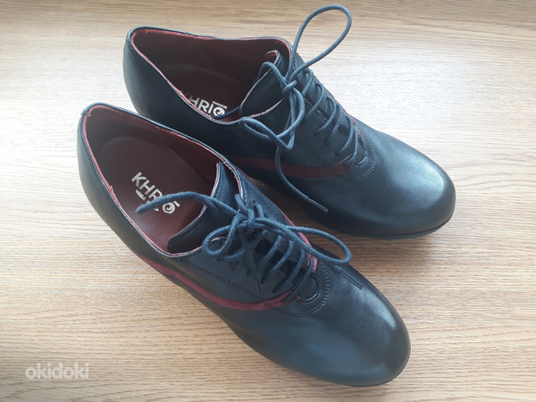 Новые кожаные туфли/ботиночки Khrio, 39,5-40 (фото #2)