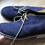 Новые синие ботинки Jonny's, настоящая кожа, 39 (фото #1)