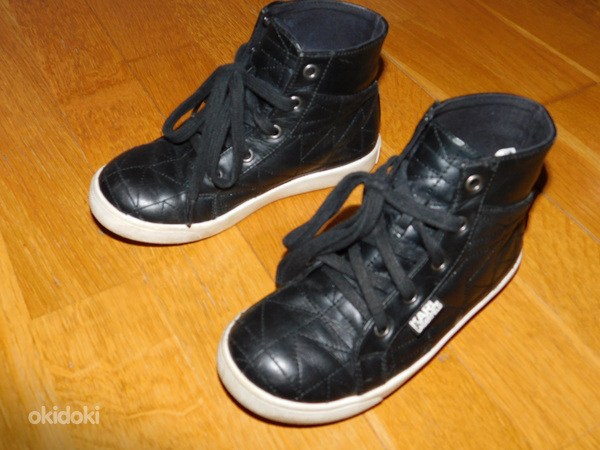Детские кожаные ботинки Karl Lagerfield №30 (фото #2)