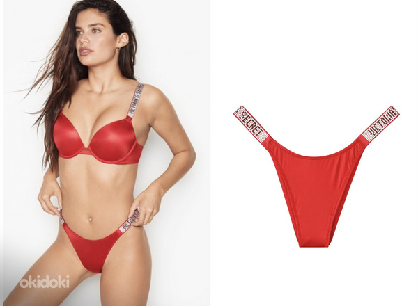 Стринги Victoria's Secret со стразами, размеры XS-M