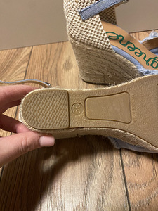 Kiiludega espadrillid, р 39 (3 foto / 3)