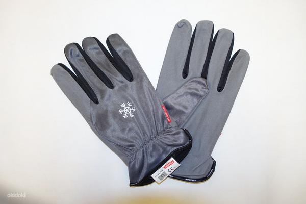 Зимние перчатки из высококачественной синтетической кожи A + (фото #1)
