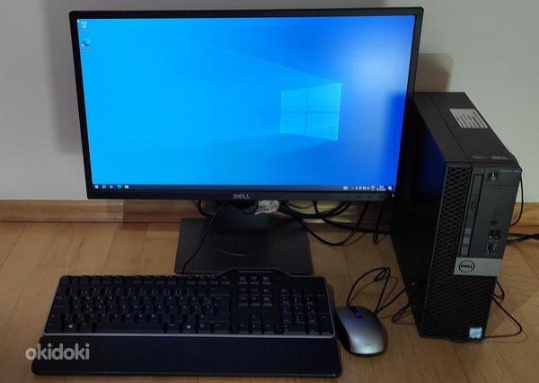 Arvutikomplekt Dell Optiplex 7050 SFF (i5-7500), 23" monitor (foto #1)
