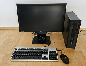 Arvutikomplekt HP EliteDesk 800 G1 SFF (i5-4570), 23" HP (2 foto / 2)