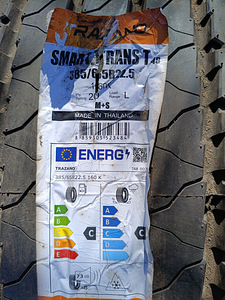 Rehvid velgedel haagis 385/65R22,5 2tk. Trazano (4 foto / 7)
