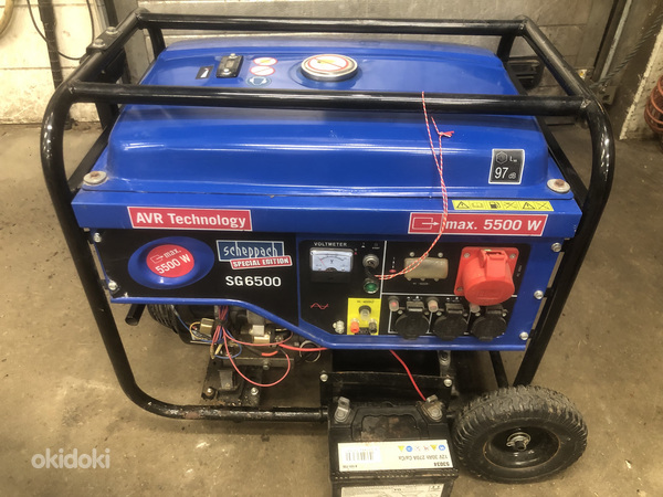 Генератор 5,5KW с стартером