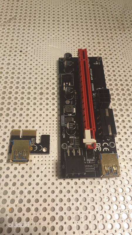 VER 009S PCI-E Riser 1X To 16X mining (foto #4)