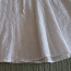 100% лён! Красивая юбка белого цвета, с вышивкой. Размер М,S (фото #4)