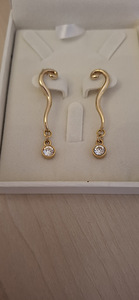Дизайнерские серьги бренда "Jenavi" с кристаллами Swarovski (7 фото из 10)