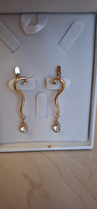 Дизайнерские серьги бренда "Jenavi" с кристаллами Swarovski (8 фото из 10)