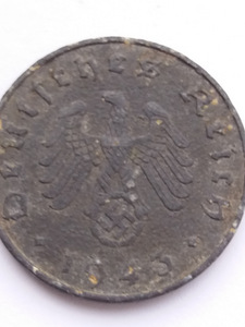 10 Reichspfennig (reichspfennig) 1943 A Saksamaa, 3. Reich. (7 foto / 9)