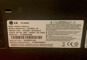 37" LG Full HD teler (5 foto / 6)