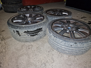 BMW E46 alt 19" veljed suve rehvidega (5 foto / 8)