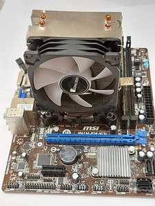 Komplekt emaplaat + protsessor + RAM + jahutus (2 foto / 3)