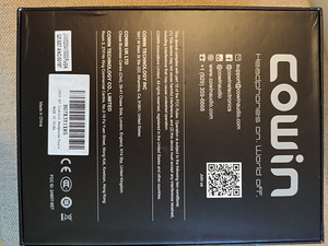 Uued juhtmevabad BT,AptX HD,ANC kõrvaklapid COWIN SE7 Purple (3 foto / 4)