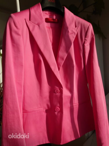 Hugo Boss розовый пиджак 36 (фото #2)