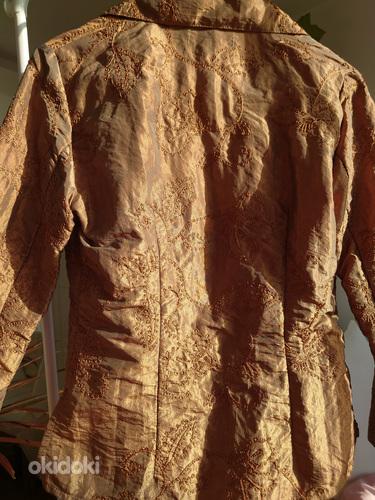 Vilderson kuldne pidulik tikandiga jakk suurusele 36 (foto #3)