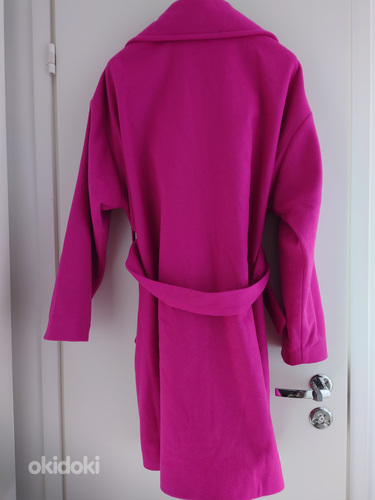 Пальто desigual цвета фуксии для размера M (также L) (фото #4)